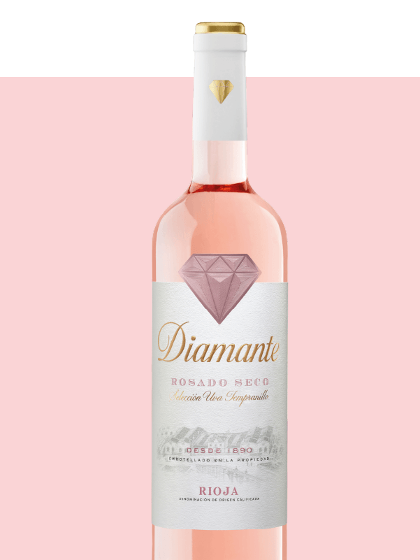 Diamante rosado seco